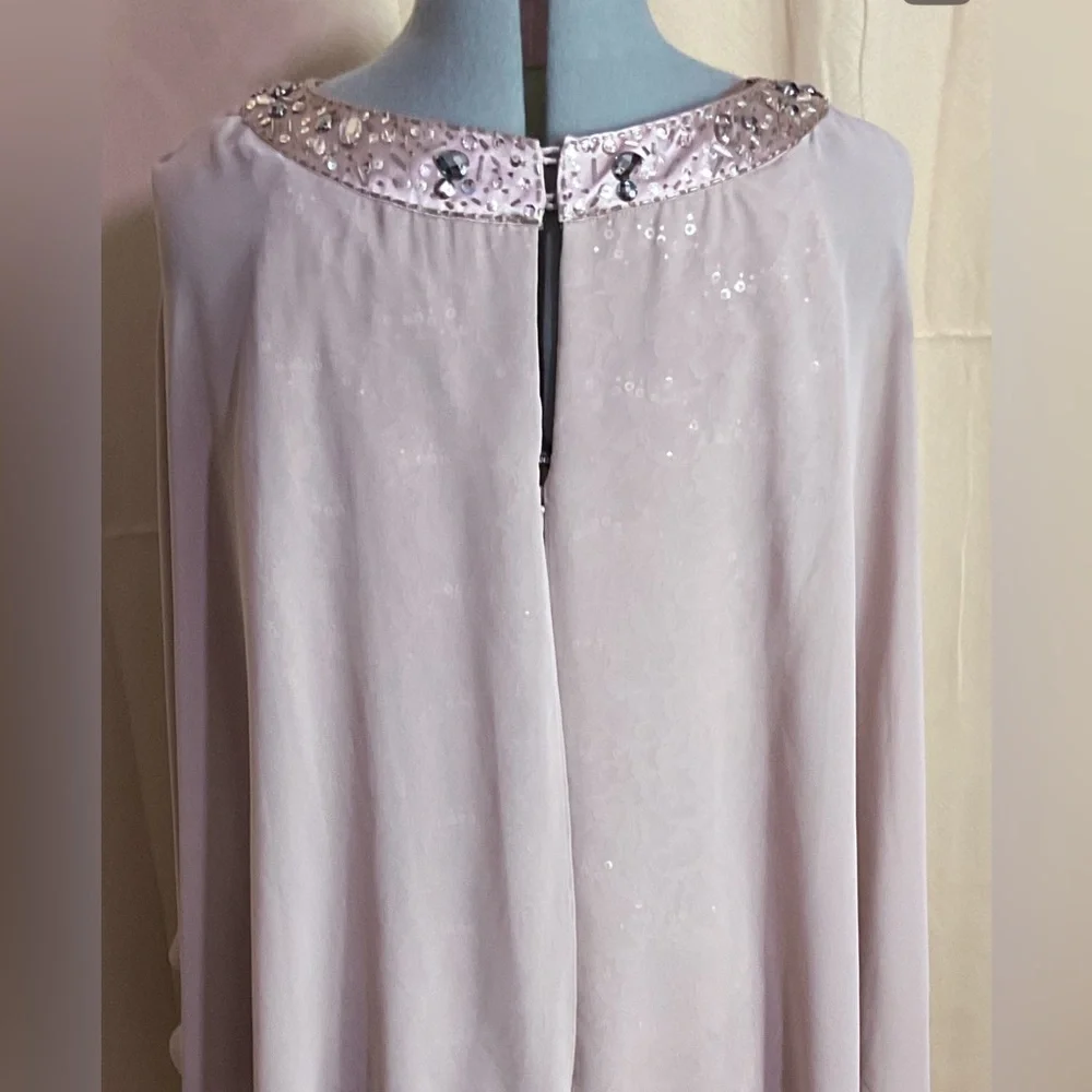 Ignight Evenings By Camille La Vie Blush Mother Of The Bride Long Formal Dress - Picture 10 of 13